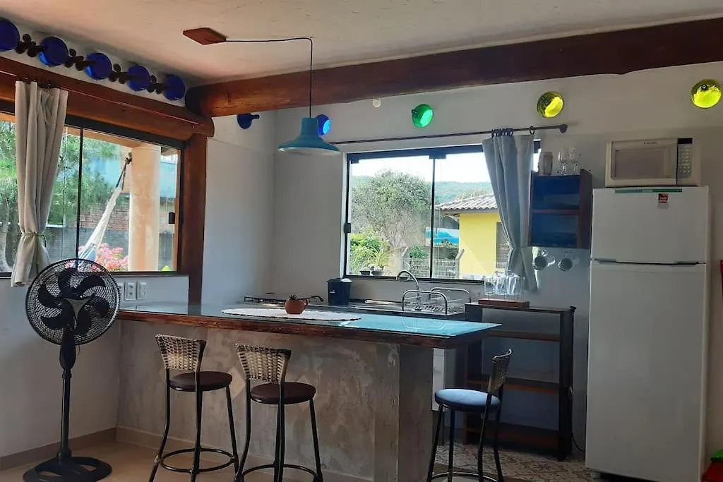 בית נופש פלהוקה Apartamento Terreo 1 Dormitorio 300M Do Mar ברזיל